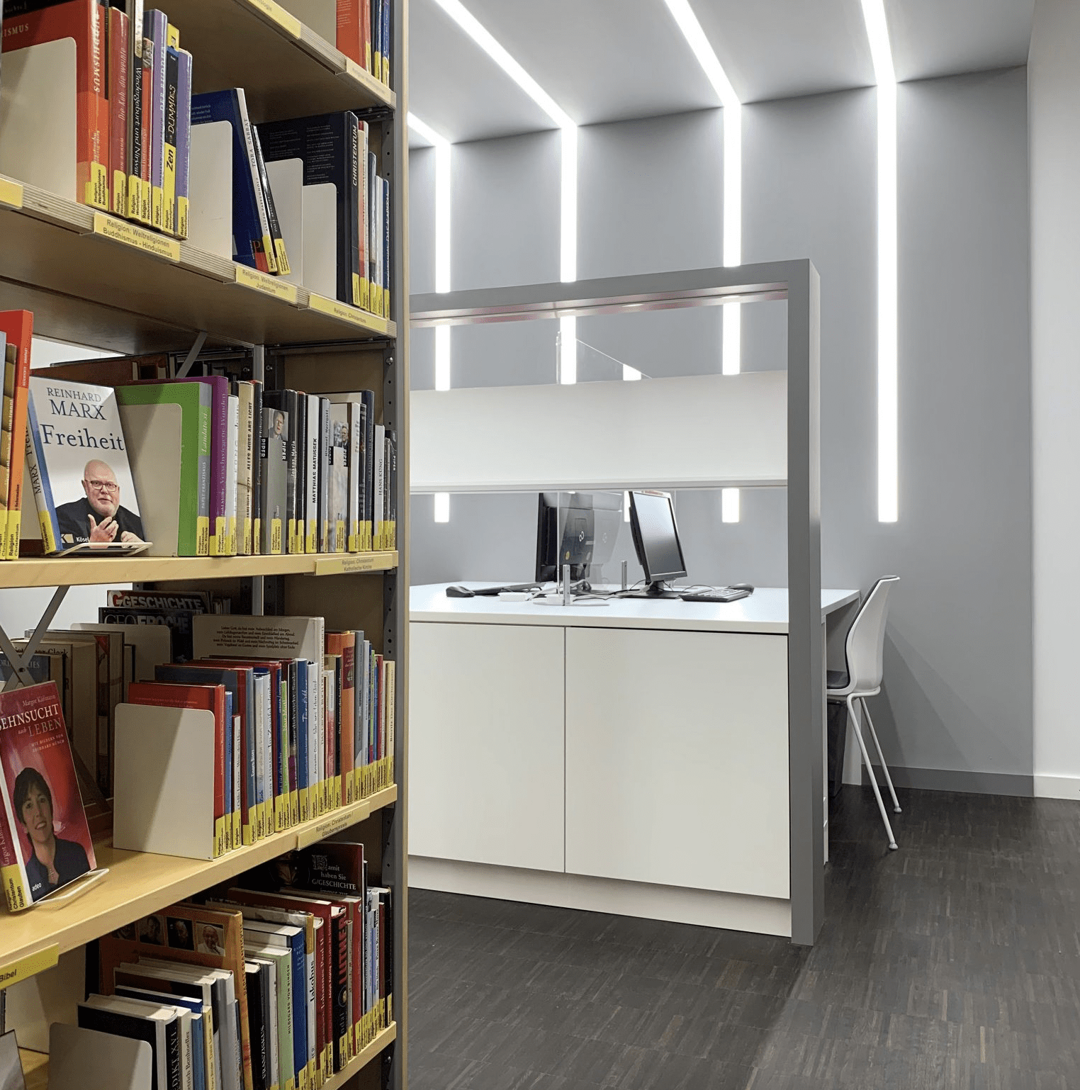 Gemeindebibliothek Neubiberg, Arbeitsplatz