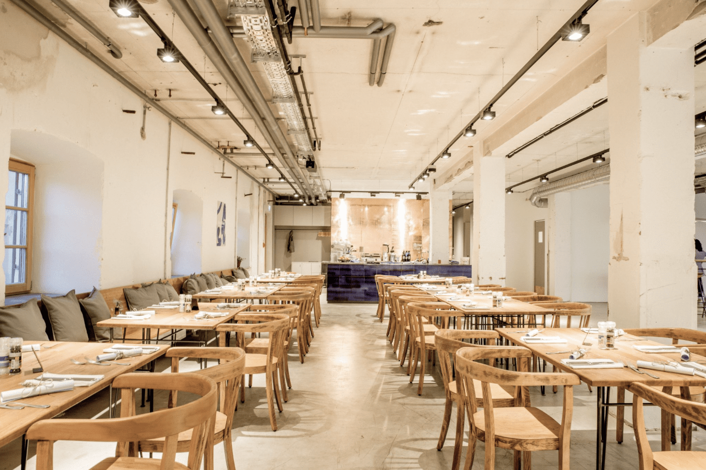 Fabrikrestaurant Mangfallblau